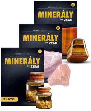 dárek k předplatnému časopisu Minerály na zemi III