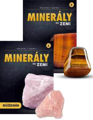 dárek k předplatnému časopisu Minerály na zemi III