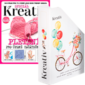 dárek k předplatnému časopisu Kreativ