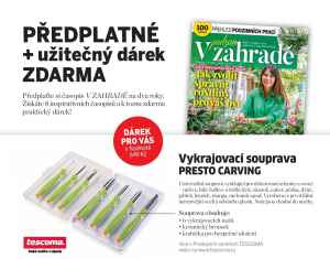dárek k předplatnému časopisu V Zahradě