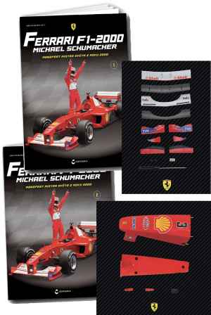 dárek k předplatnému časopisu Ferrari F1-2000 Michael Schumacher