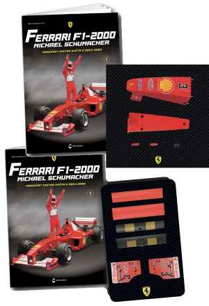 dárek k předplatnému časopisu Ferrari F1-2000 Michael Schumacher
