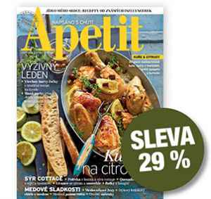 dárek k předplatnému časopisu Apetit