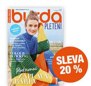 dárek k předplatnému časopisu Burda Pletení