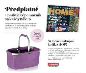 dárek k předplatnému časopisu HOME