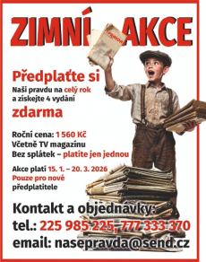 dárek k předplatnému časopisu Naše pravda