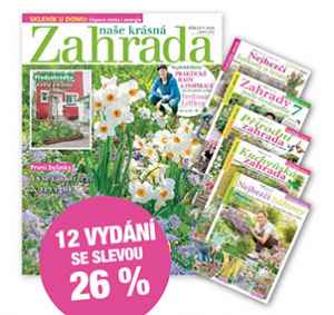 dárek k předplatnému časopisu Naše krásná zahrada