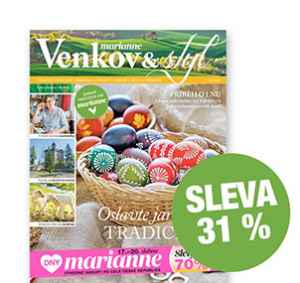 dárek k předplatnému časopisu Marianne Venkov & styl