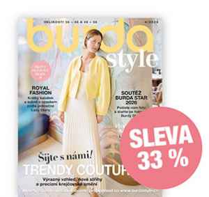 dárek k předplatnému časopisu Burda Style