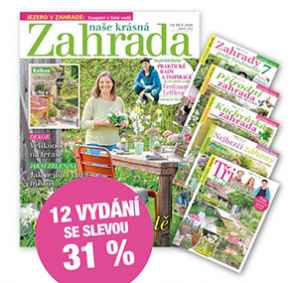 dárek k předplatnému časopisu Naše krásná zahrada