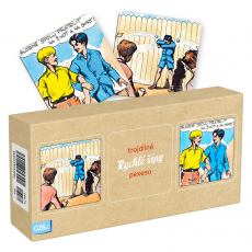 Dárek za předplatné - Trojdílné pexeso Rychlé šípy. Akce je určena pro nové předplatitele. Akce je omezena do vyčerpání zásob. 