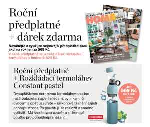 dárek k předplatnému časopisu HOME